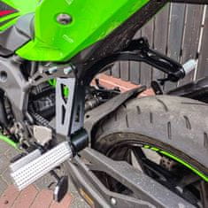 shumee Zadnji kompleti kombiniranih stopalk za podvozje Kawasaki ZX4-RR Ninja ZX400 (2023-2025) Stunt Gymkhana