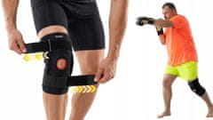 shumee Kolenski stabilizator za koleno, stabilizacija pogačice, razbremenitev sklepa, s tečaji, FIT4MED R.XL
