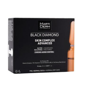 shumee MartiDerm Black Diamond Skin Complex Napredni, negovalni in regeneracijski serum v ampulah 10 x 2 ml