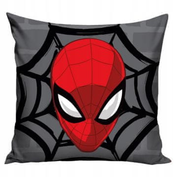 shumee Dekorativna prevleka za vzglavnik Spider-Man z licenco in masko ter pajkovo mrežo za oboževalce
