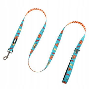 shumee Pasji povodec kratek 1,5 m barvit francoski buldog jack huggy doggy M