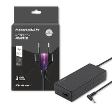 Napajalnik za prenosnik Qoltec HP 150 W | 19,5 V | 7,7 A | 4,5 * 3,0 + pin | + napajalni kabel