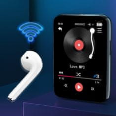 ZENWIRE Prenosni MP3 MP4 predvajalnik Bluetooth FM radio SD snemalnik zvoka slušalke 36 GB Zenwire P1