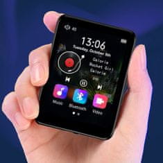 ZENWIRE Prenosni MP3 MP4 predvajalnik Bluetooth FM radio SD snemalnik zvoka slušalke 36 GB Zenwire P1