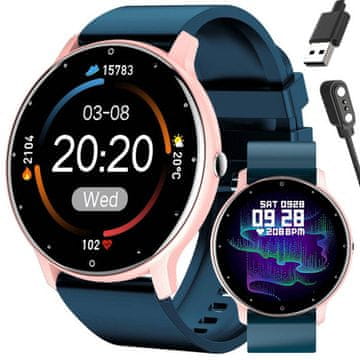 Gravity Unisex pametna ura gravity GT1-4 - merilnik srčnega utripa, prilagojene številčnice (sg015d)