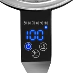 shumee Bergmann FR007 električni grelnik vode 1,5 l 2200 W, mat črne barve, z digitalnim zaslonom N