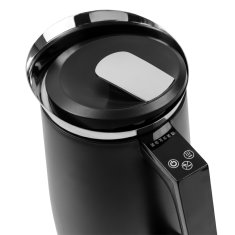 shumee Bergmann FR007 električni grelnik vode 1,5 l 2200 W, mat črne barve, z digitalnim zaslonom N