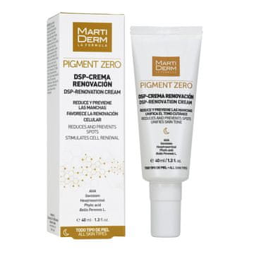 Martiderm MartiDerm Pigment Zero DSP - krema za obnovo, depigmentacijska krema proti razbarvanju 40 ml