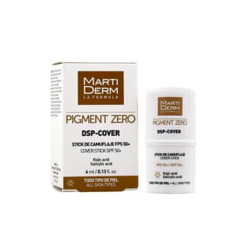 Martiderm MartiDerm Pigment Zero DSP - Cover SPF50+, korektor SPF50+ z depigmentacijskim učinkom 4 ml