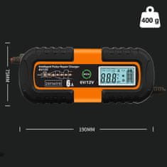 ZENWIRE Polnilec avtomobilskih akumulatorjev Zenwire JMD-6S s funkcijo popravila AGM baterij 6V 12V