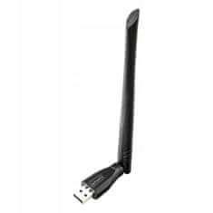 ZENWIRE Omrežna kartica WiFi USB adapter 650 MBps 5Ghz Wi-Fi antena za računalnik Zenwire WD-AX301