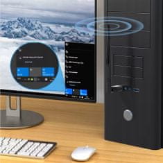 ZENWIRE Omrežna kartica WiFi USB adapter 650 MBps 5Ghz Wi-Fi antena za računalnik Zenwire WD-AX301
