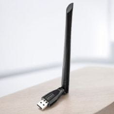 ZENWIRE Omrežna kartica WiFi USB adapter 650 MBps 5Ghz Wi-Fi antena za računalnik Zenwire WD-AX301