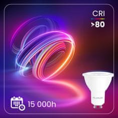 LUMILED 10x LED žarnica GU10 reflektor PAR16 3,4W = 40W 470LM 2700K topla svetloba 38°