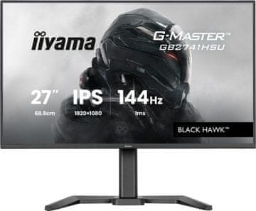 iiyama iiyama G-Master GB2741HSU-B1 Black Hawk 27 FHD IPS 1ms 144Hz FreeSync monitor črne barve
