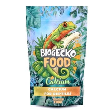 shumee BioGecko hrana s kalcijem za plazilce Kalcij za plazilce, dvoživke in polže brez D3 50 g