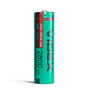 VIDEX Videx 18650 20A 2800mAh litij-ionska baterija z visokim polnilnim tokom na debelo/1 kos.