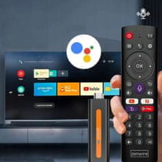shumee Predvajalnik medijev Android 14 Pametni TV Stick Box WiFi 2/16 Zenwire ZenCast TV98 H618