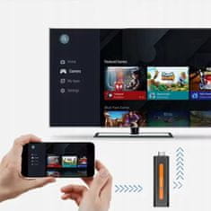 shumee Predvajalnik medijev Android 14 Pametni TV Stick Box WiFi 2/16 Zenwire ZenCast TV98 H618