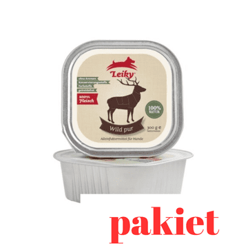 shumee 6 x Čista jelenovja hrana za pse 300 g | lahko prebavljiva monoproteinska hrana | Leiky