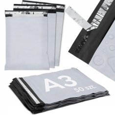ZENWIRE Folijske kuverte za kurirske pošiljke 310 x 420 mm 50 kosov folijskih kuvert Zenwire A3