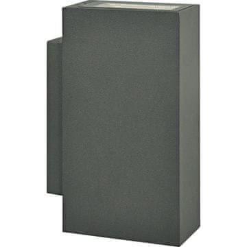 shumee Vrtna stenska svetilka, fasadna, zgoraj-dol, Orlean, LED, IP44, 4000K, grafit, Goldlux