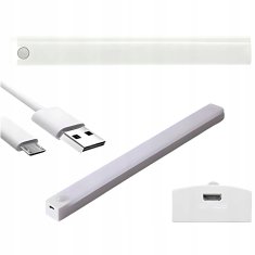 INNA LED svetilka za pod omaro s senzorjem gibanja 20 CM, samolepilna za POD pohištvo