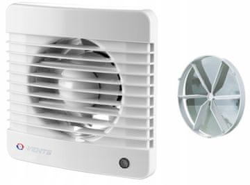 VENTS Kopalniški ventilator FI125 aksialni standardni izkoristek 185m3/h + brezplačen ventil