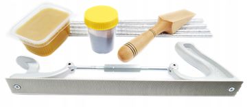 shumee Polkrožna fina rašpa Pločevina 25 % 1,1 kg Pasta Lopatica za kit Skobelj za pločevino