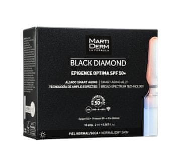 shumee MartiDerm Black Diamond Epigence Optima SPF50+, serum proti staranju v ampulah 10x 2ml