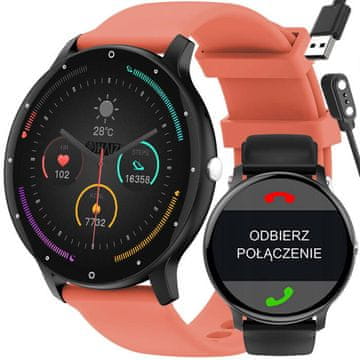 Gravity Unisex pametna ura gravity GT1-3 PRO - klici prek Bluetootha, dodaten pašček (sg027c)