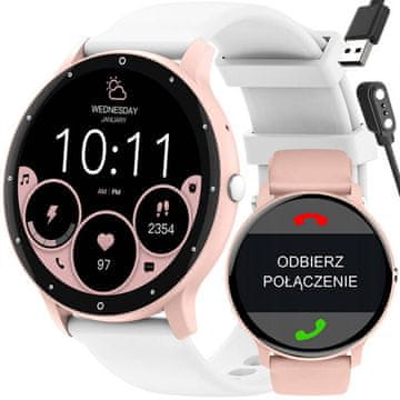 Gravity Unisex pametna ura gravity GT1-6 PRO - klici prek Bluetootha, dodaten pašček (sg027f)
