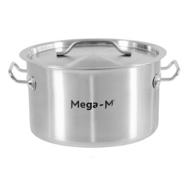 shumee Nizek lonec za catering s pokrovom Mega-M Standard 12l premer 30 cm x višina 18 cm N