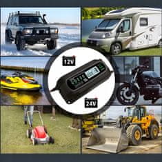 ZENWIRE Polnilec za avtomobilske akumulatorje s funkcijo popravila 12V 24V 10A Zenwire JMD-10