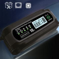 ZENWIRE Polnilec za avtomobilske akumulatorje s funkcijo popravila 12V 24V 10A Zenwire JMD-10