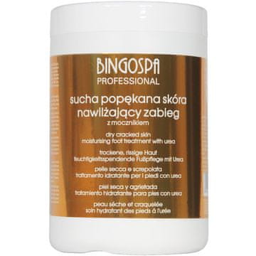 shumee Vlažilna nega za stopala z ureo za suho, razpokano kožo 1000 g bingospa Professional