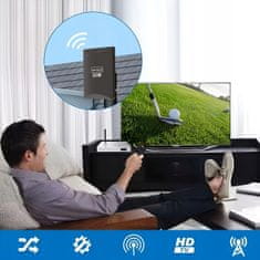 ZENWIRE Antena za zemeljsko televizijo DVB-T2 hevc 2v1 zunanja in notranja 4K Zenwire HDAT80