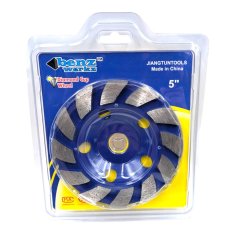 shumee Diamantni disk TIP SKODELICE 125 MM - izvrtina 22,2 MM - ZA brušenje betona in kamna