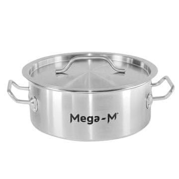 shumee Nizek lonec za catering s pokrovom Mega-M Standard 5l premer 25 cm x višina 11 cm N