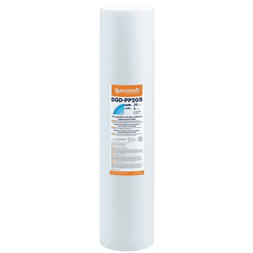 shumee Ecosoft CPV4520205ECO dvojni gradientni sedimentni vložek PP 4,5″×20″ 20-5 mikronov