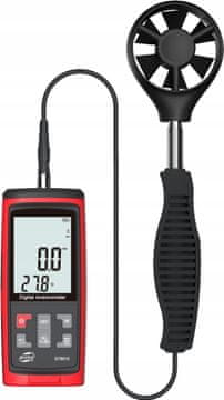 shumee Anemometer, merilnik vetra, merjenje temperature, vlažnosti, merjenje hitrosti, LCD