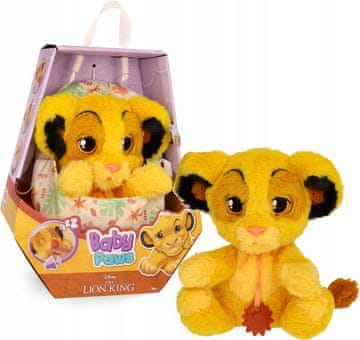 IMC Toys Interaktivno darilo Baby Paws z zvoki prigrizkov za maskoto Simba in levjega kralja