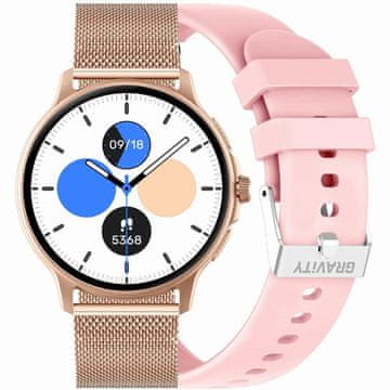 Gravity Unisex pametna ura gravity GT12-3 - klici prek Bluetootha, dodaten pašček (sg035c)