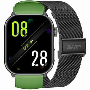 Gravity Unisex pametna ura gravity GT28-4 - klici prek Bluetootha, dodaten pašček (sg037d)