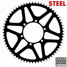 Zobnik Stunt Steel 65t-525 Yamaha R6 FZ7 MT-07 Suzuki GSXR 600 750 (2003-2025)