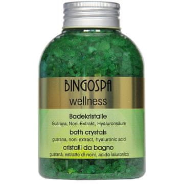 shumee Kristali za kopel guarane, izvleček nonija, hialuronska kislina, bingospa wellness