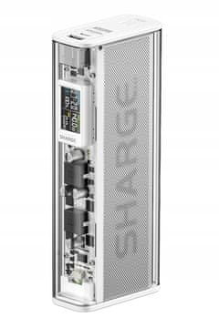 shumee Shargeek Shargeek 140W srebrna USB C PD hitro polnilna prenosna baterija za iPhone