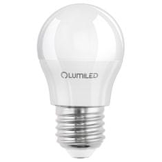 LUMILED 6x LED žarnica E27 krogla P45 8W = 60W 880lm 4000K nevtralna 180°
