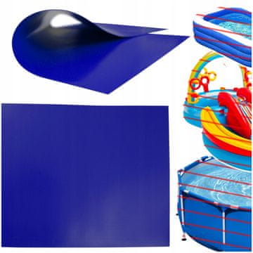 shumee Obliž za krpanje in popravilo vzmetnic za bazene 50 cm x 27 cm Obliž za popravilo