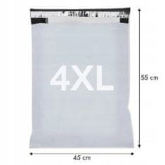 ZENWIRE Veliki kurirski folijski paketi 450 x 550 mm folijski paketi 50 kosov Zenwire 4 XL